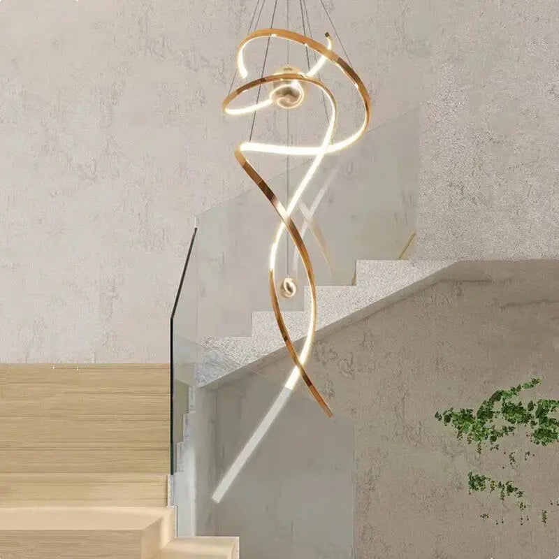 Stairs Stainless Steel Chandelier ChandeliersLife®