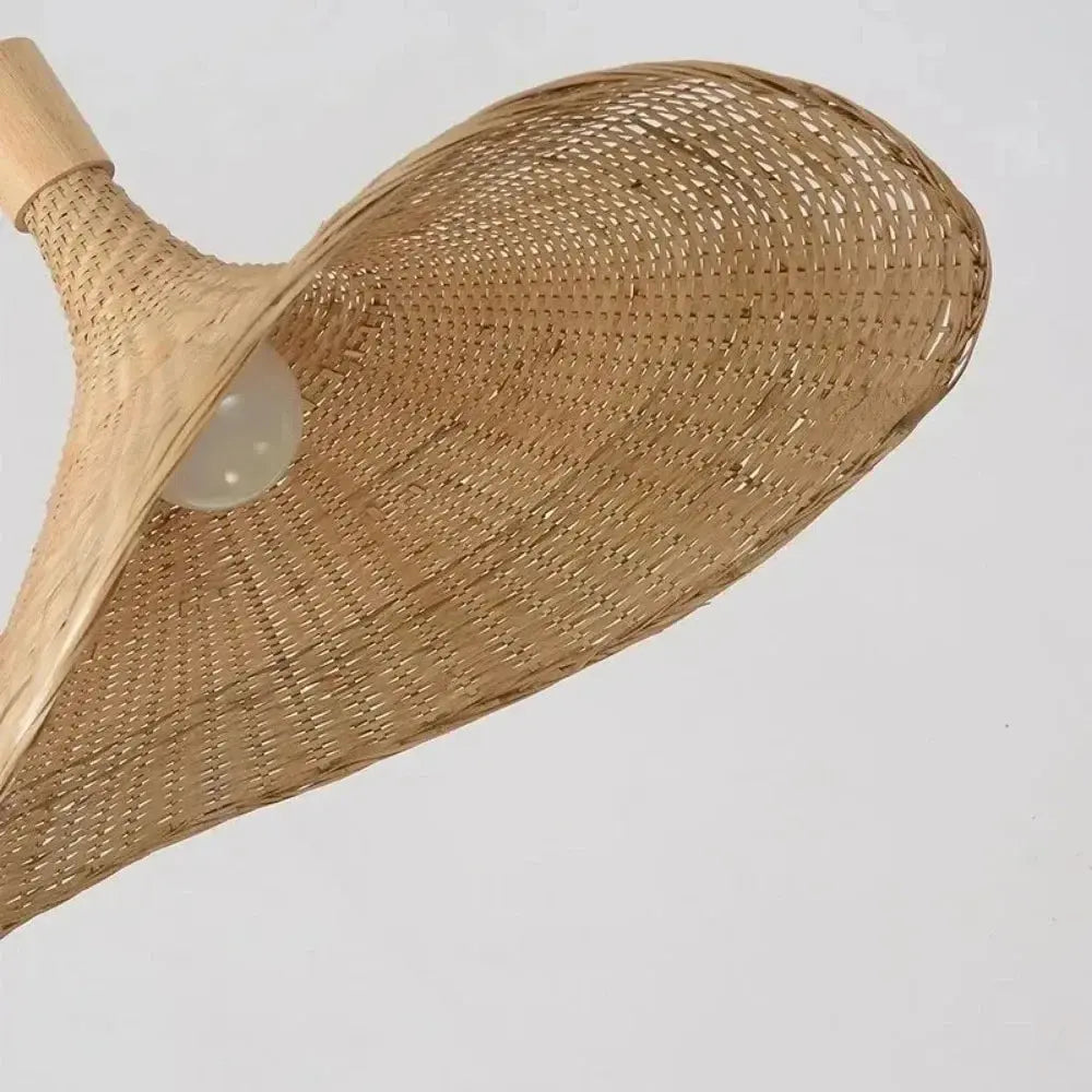 Retro Chinese Style Creative Straw Hat Chandelier ChandeliersLife®