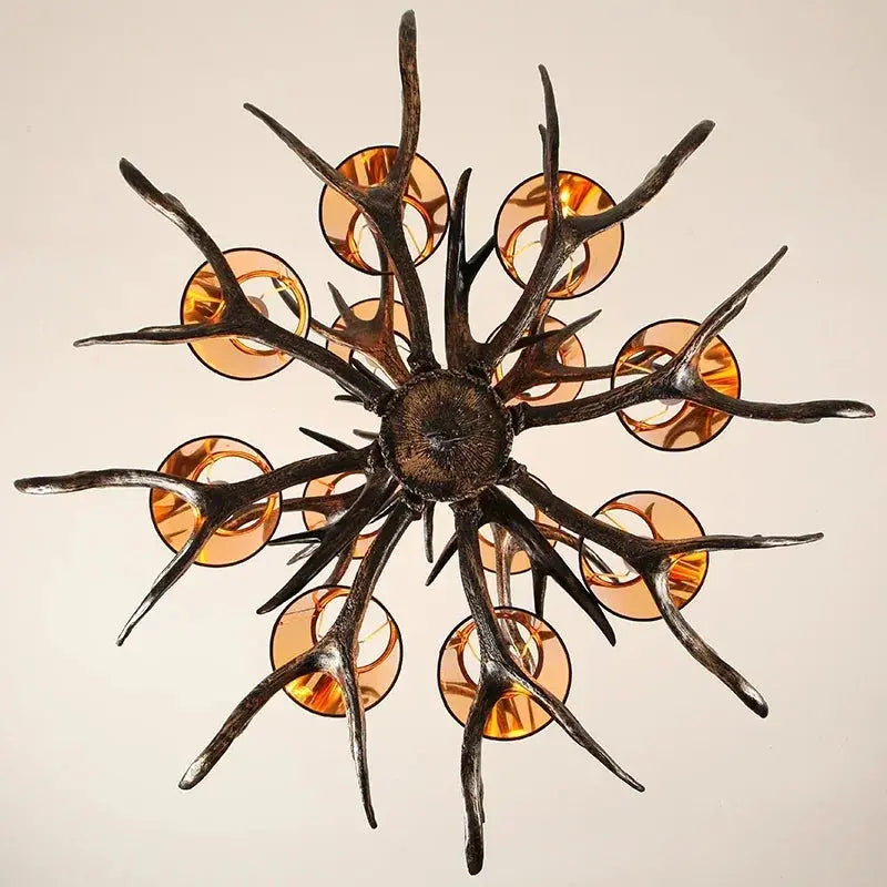 Retro Antler Chandelier ChandeliersLife®