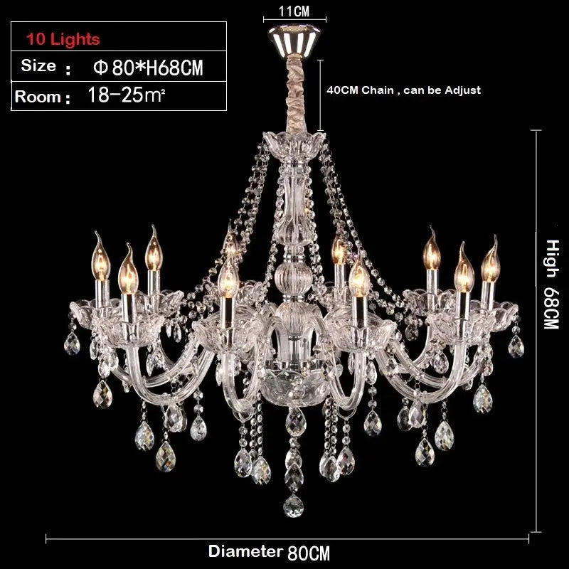 Hotel Lobby K9 Crystal Chandelier ChandeliersLife®