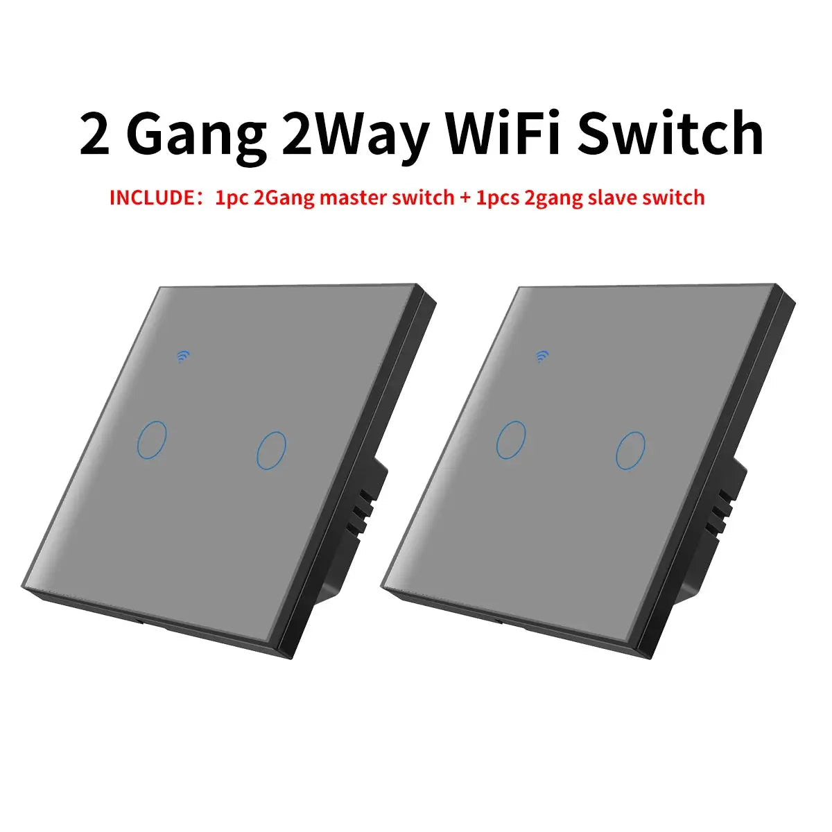 UK Wifi Smart Dual Switch