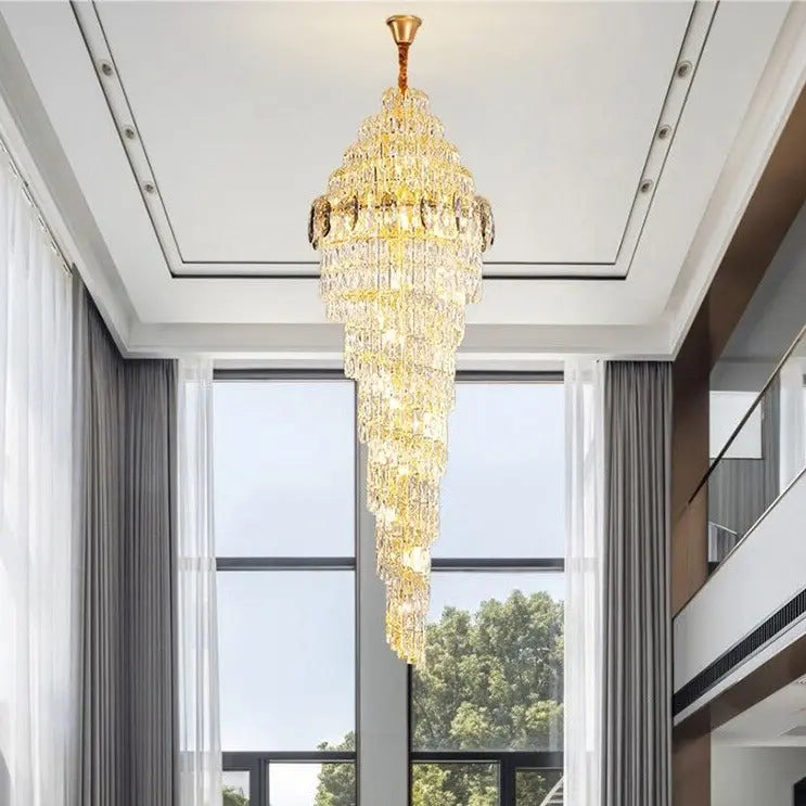 Luxury High Ceiling Long Chandelier ChandeliersLife®