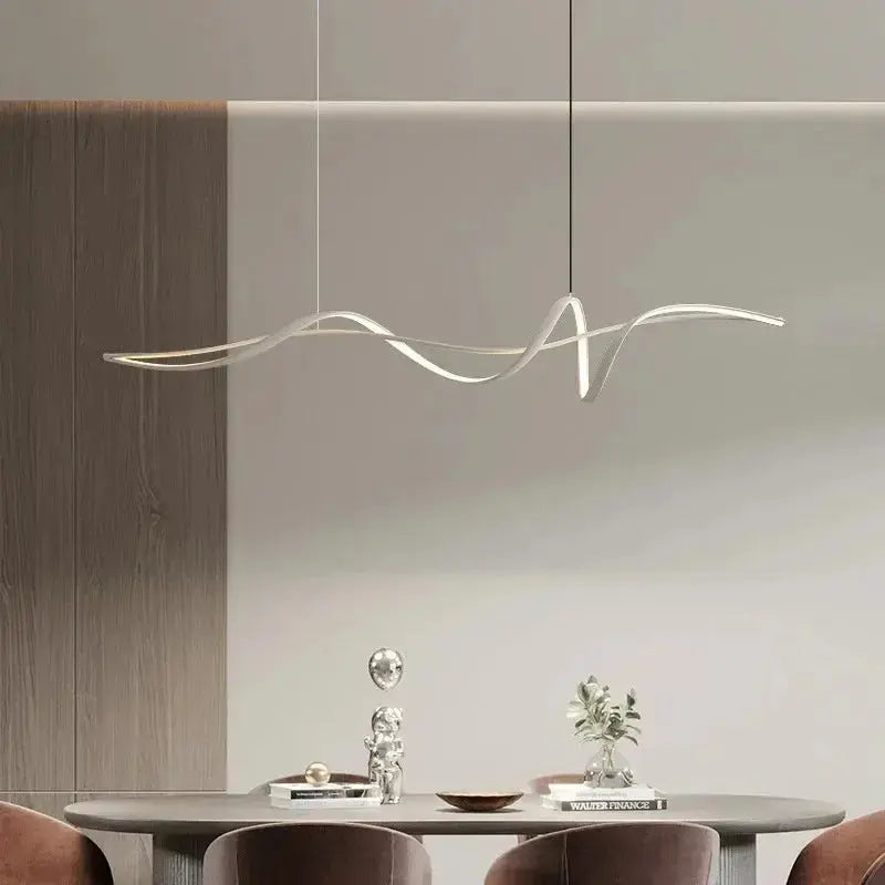 Ribbon Shape Design Dining Island LED Chandelier ChandeliersLife®