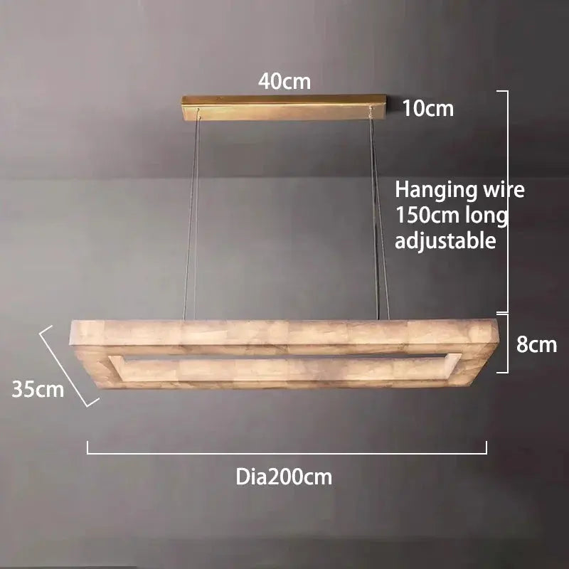 Retro American Marble Chandelier ChandeliersLife®