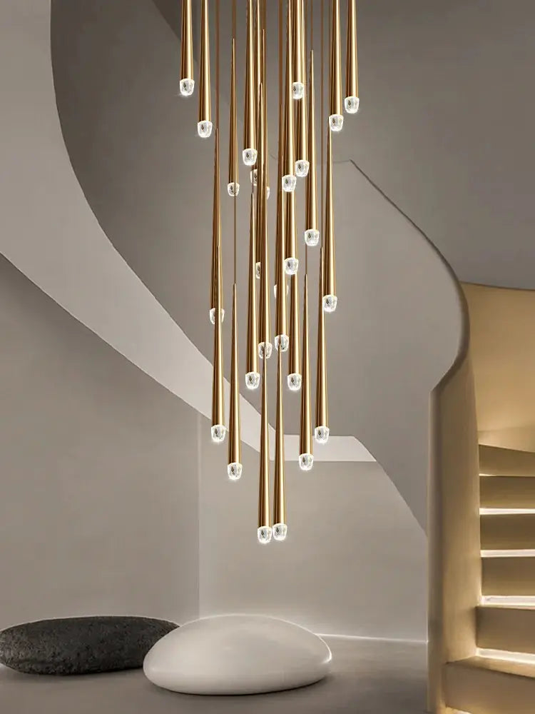 Light Sitting Room Villa Staircase Chandelier ChandeliersLife®