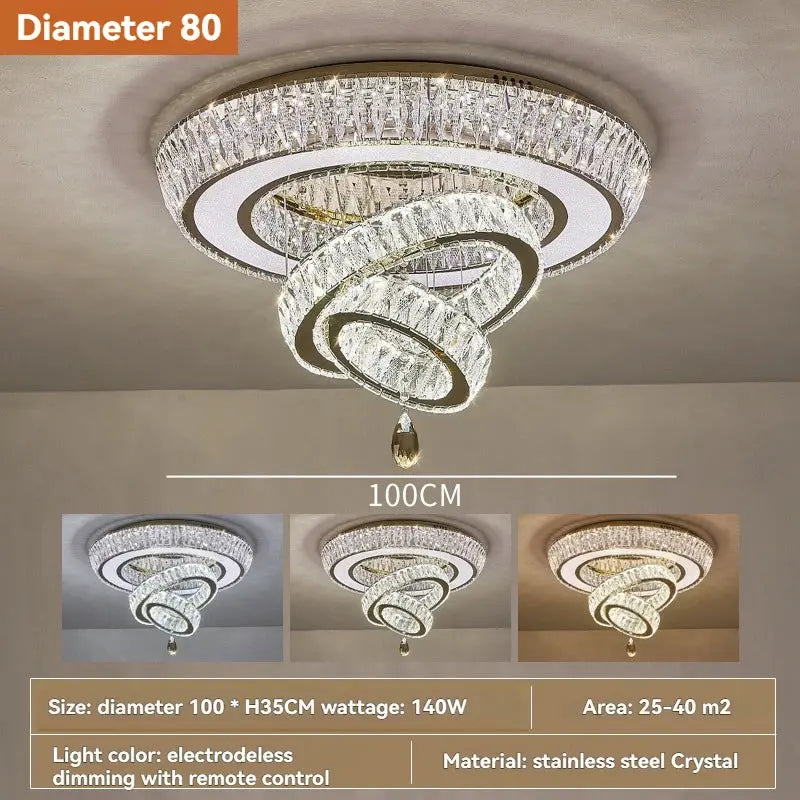 Modern Crystal Luxury Ceiling Light
