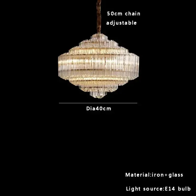 Luxury Glass Crystal Modern Chandelier ChandeliersLife®