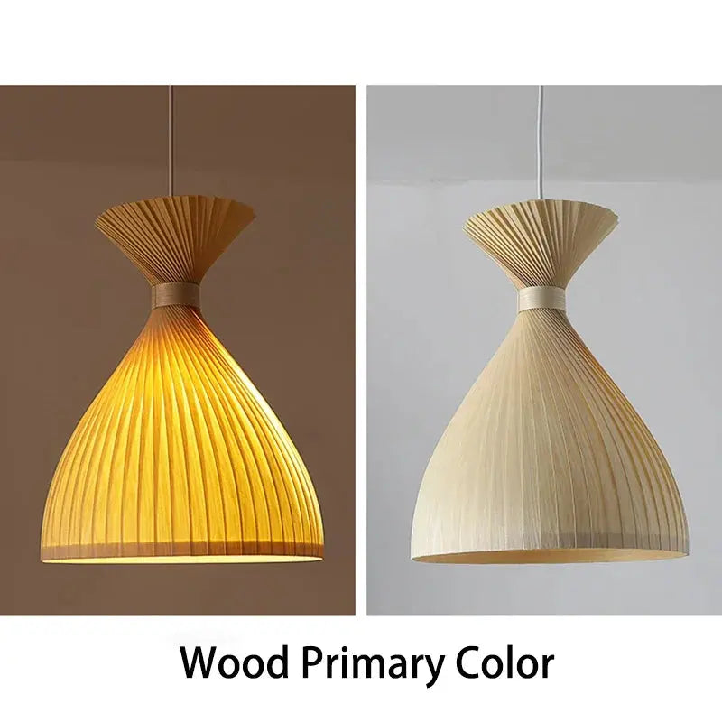 Japanese Wabi-sabi Wooden Pendant Light ChandeliersLife®