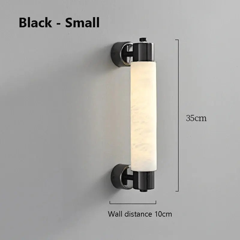 Modern Alabaster Bathroom Wall Lamp - ChandeliersLife®