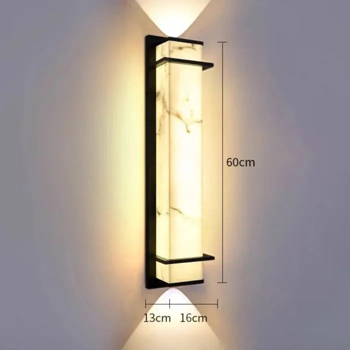 LED Marble Wall Lamp Ambience Outdoor Entrance Aisle Staircase Living Room Balcony Villa Courtyard Outdoor Waterproof Wall Light ChandeliersLife®