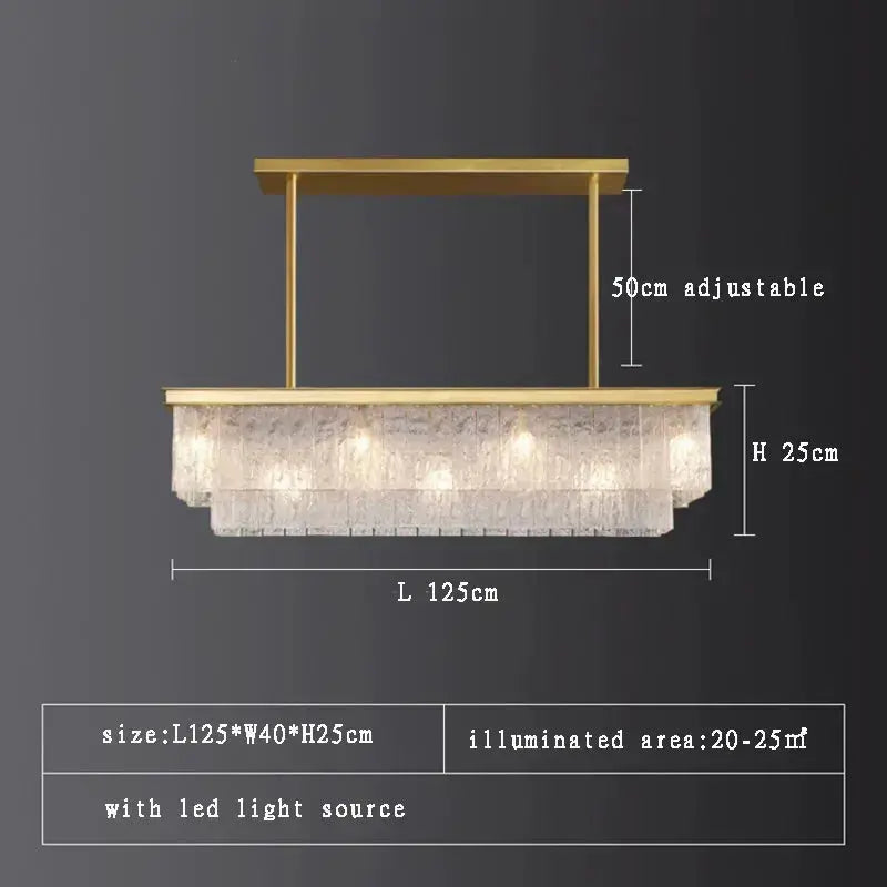 Creative Glass New Postmodern Chandelier ChandeliersLife®