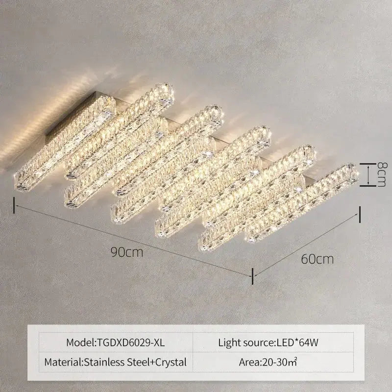 Modern Ceiling K9 Crystal Chandelier ChandeliersLife®