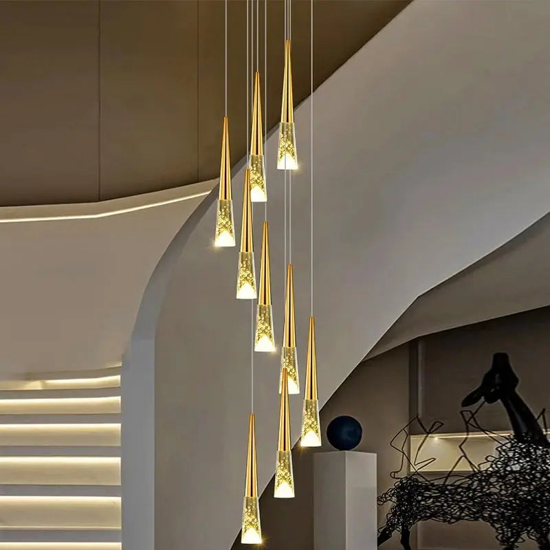Modern Dome Decoration Stair Pendant Lamp ChandeliersLife®