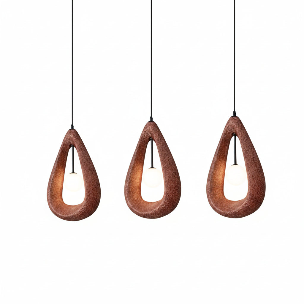 Long Wabi Sabi Dining Room Unique LED Lights ChandeliersLife®