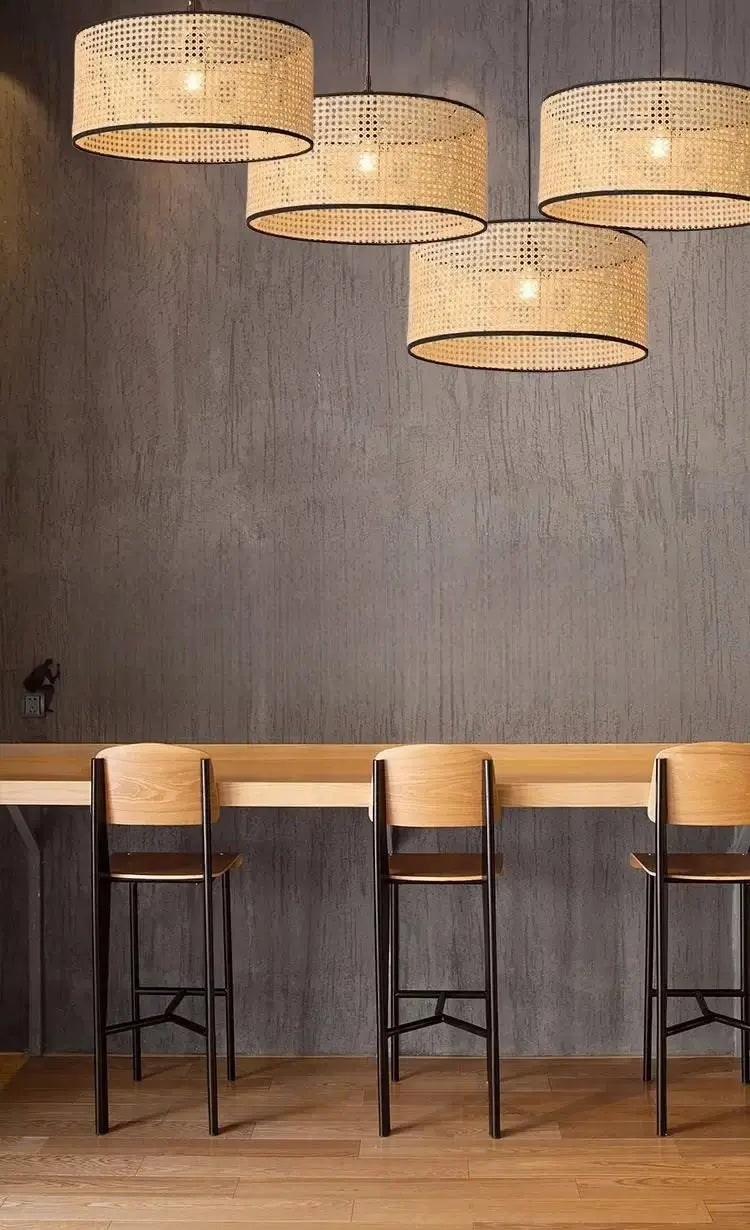 Rural Art Bamboo Pendant Light ChandeliersLife®
