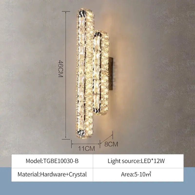Modern K9 Crystal Wall Light ChandeliersLife®