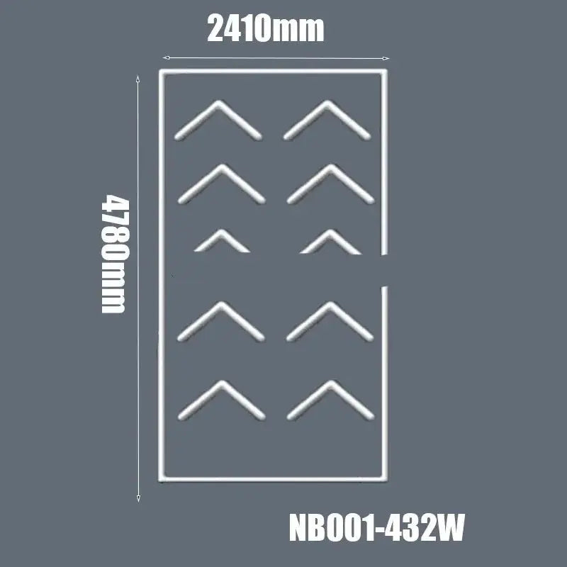 Hexagon Ceiling Light for Car Showroom Workshop ChandeliersLife®