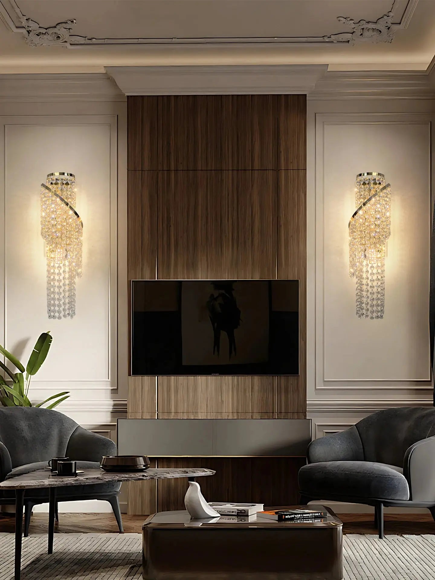 Entrance Luxury Crystal Wall Lamp ChandeliersLife®