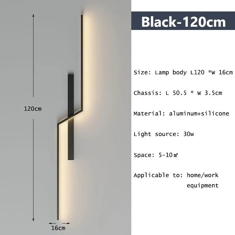 Minimalist Line Strip Wall Lamp ChandeliersLife®