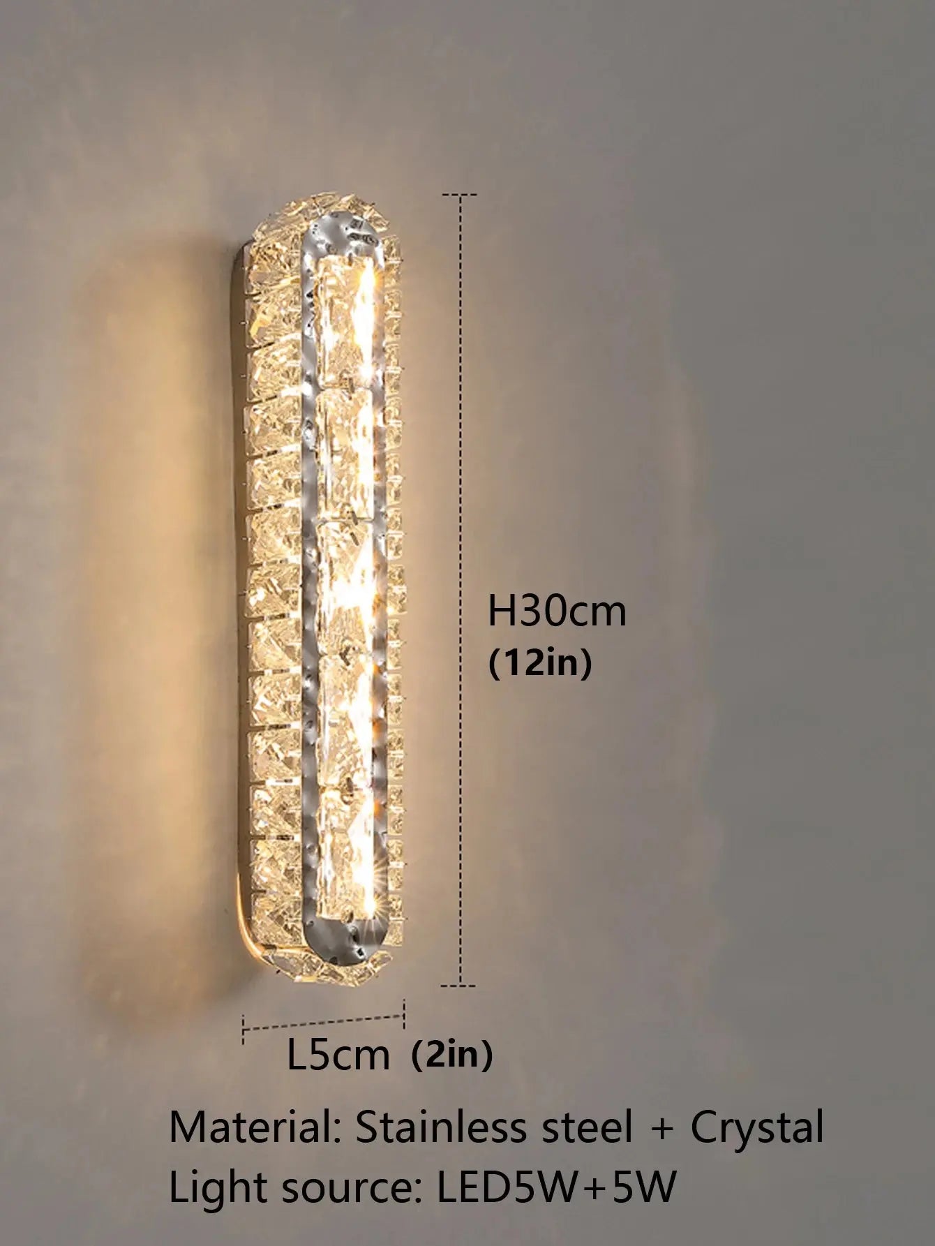 Double Row Crystal Wall Light ChandeliersLife®