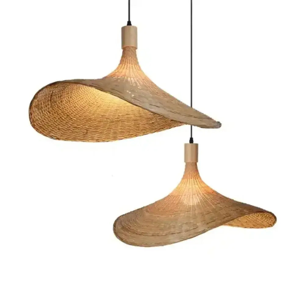 Retro Chinese Style Creative Straw Hat Chandelier ChandeliersLife®