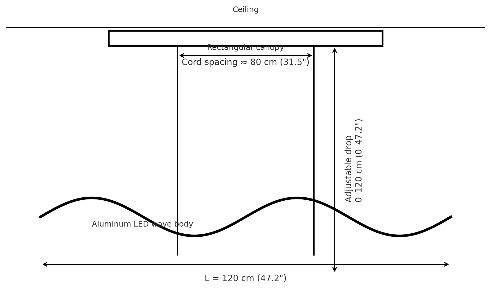Modern Designer Dining Chandelier