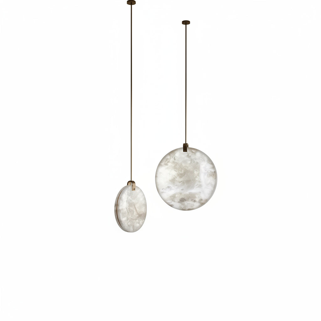 Alabaster Disc Pendant Light ChandeliersLife®