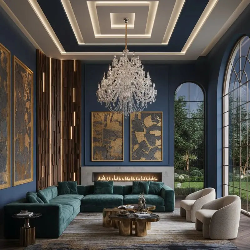 Villa Luxury Crystal Large Chandelier ChandeliersLife®