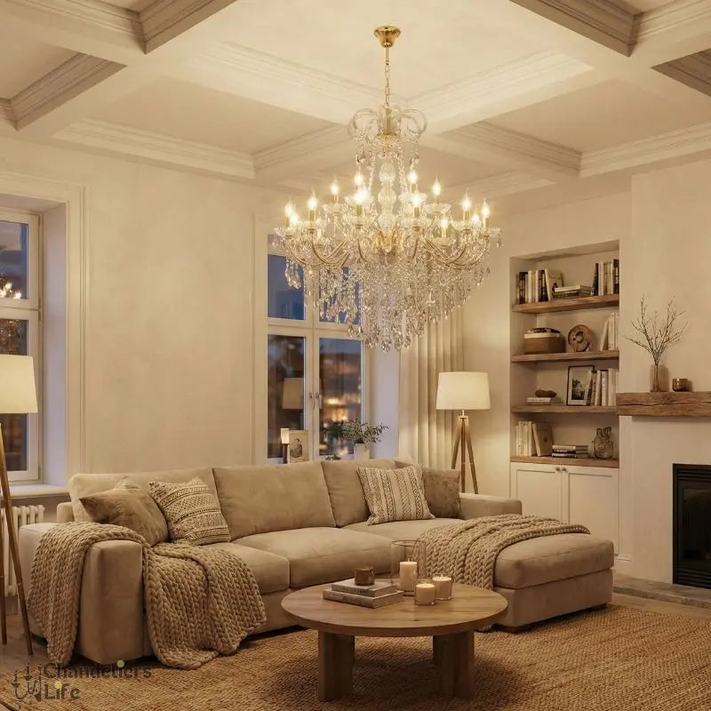 Crystal Villa Hall Lighting