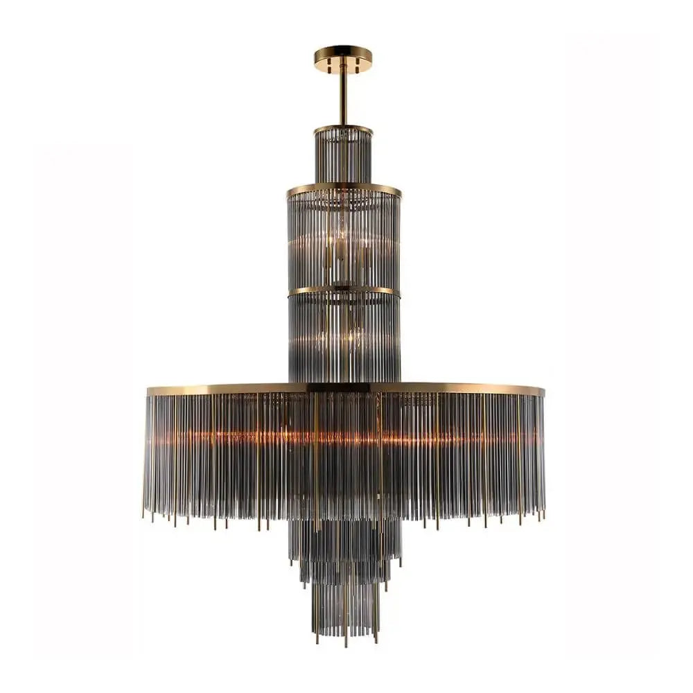 Luxury Crystal Smoky Grey Chandelier ChandeliersLife®
