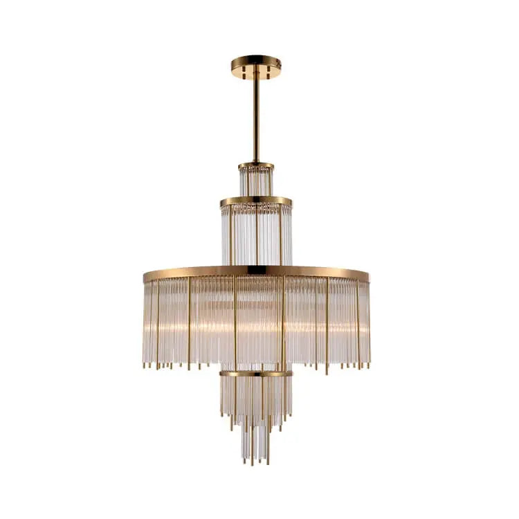 Luxury Crystal Clear Glass Chandelier ChandeliersLife®