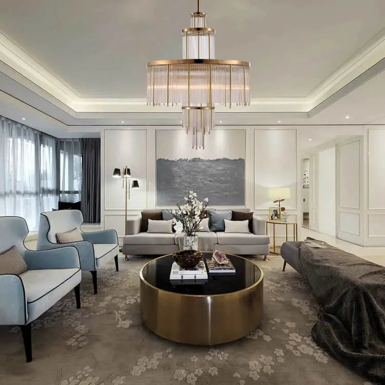 Luxury Crystal Clear Glass Chandelier ChandeliersLife®