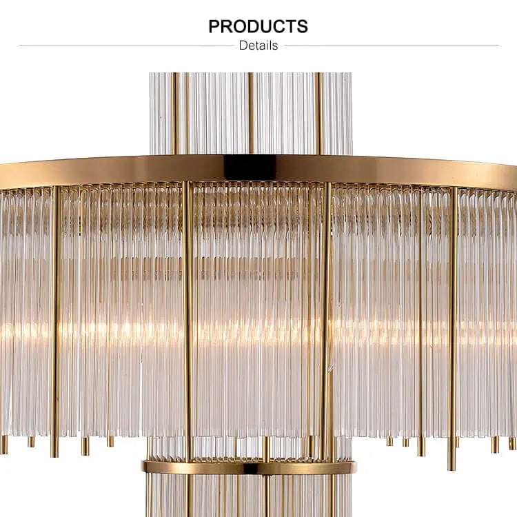 Luxury Crystal Clear Glass Chandelier ChandeliersLife®