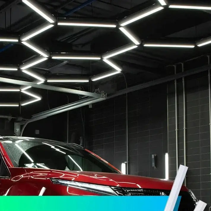 Hexagon Ceiling Light for Car Showroom Workshop ChandeliersLife®