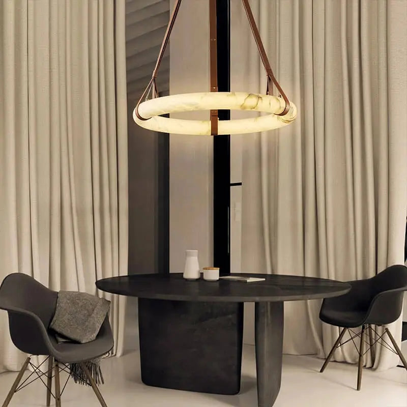 Pendant Ring Alabaster Chandelier ChandeliersLife®