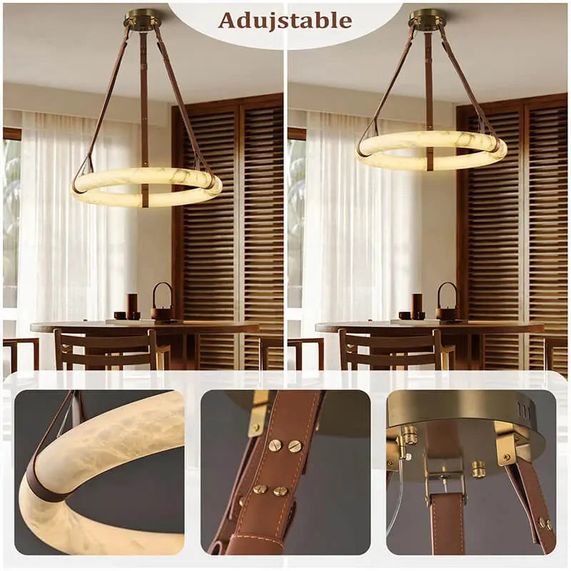 Pendant Ring Alabaster Chandelier ChandeliersLife®