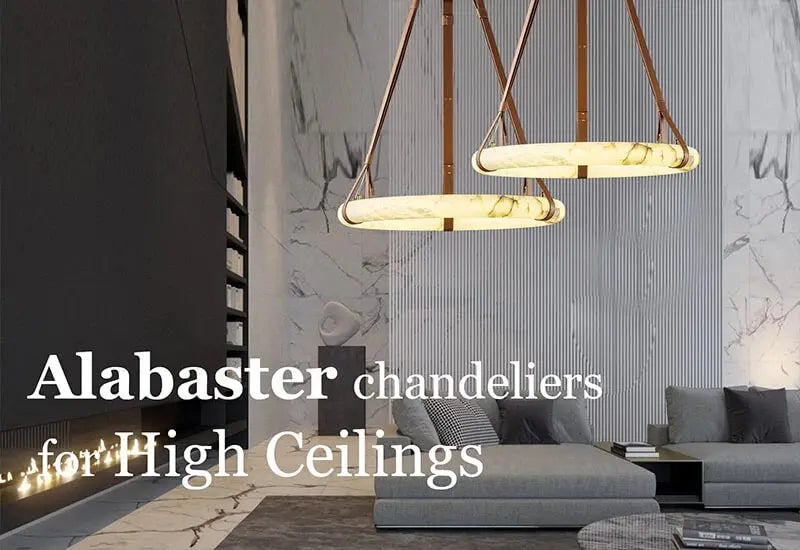 Pendant Ring Alabaster Chandelier ChandeliersLife®