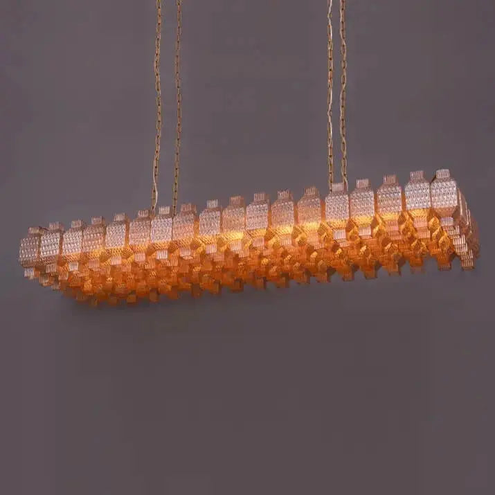 Designer Luxury Clear Glass Hanging Chandelier ChandeliersLife®