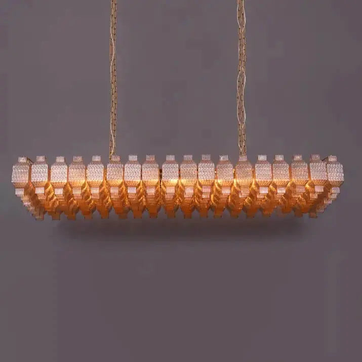 Designer Luxury Clear Glass Hanging Chandelier ChandeliersLife®
