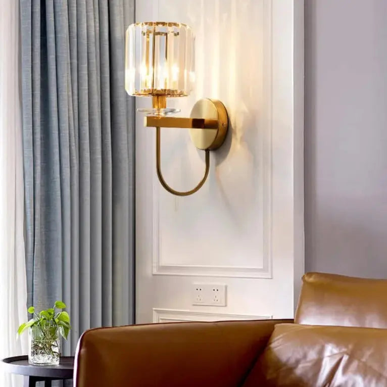 Nordic Crystal Iron Wall Lamp ChandeliersLife®