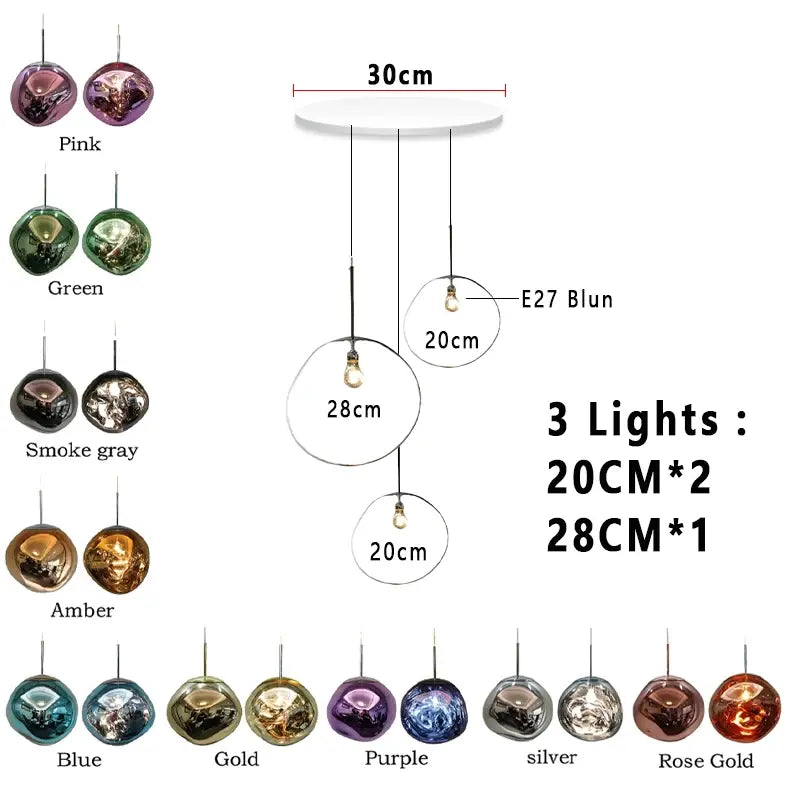 Nordic Lava Foyer Lighting ChandeliersLife®