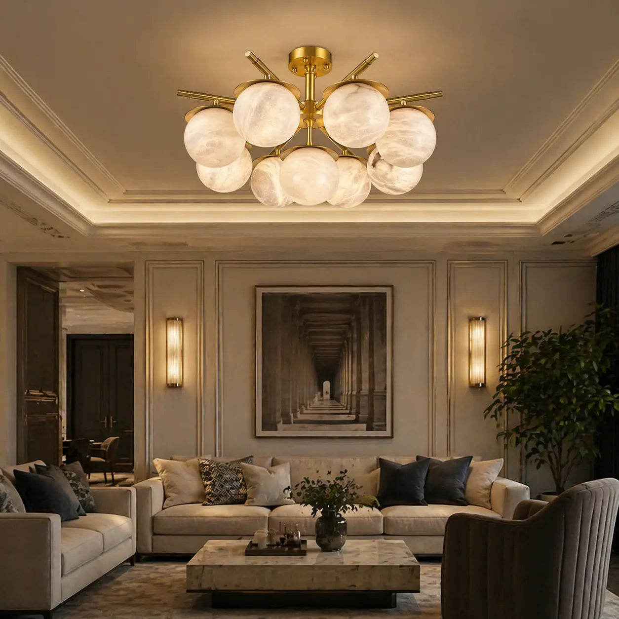 Alabaster Ceiling Lamp ChandeliersLife®