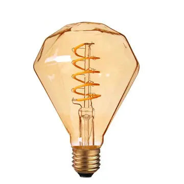 LED Soft Light Dimond E27 4W Filament Glass Warm White LEDSone