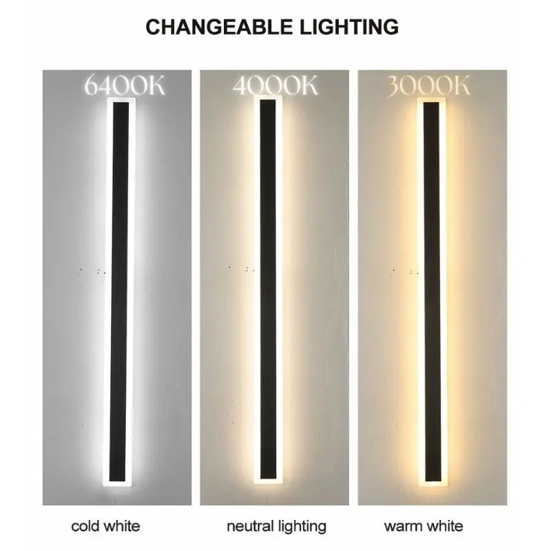 New Nordic Outdoor Modern LED Wall Lights Nordic