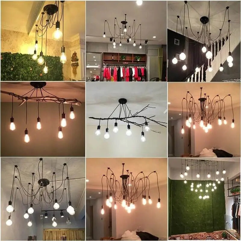 Vintage Ajustable Spider Pendant Chandelier ChandeliersLife®