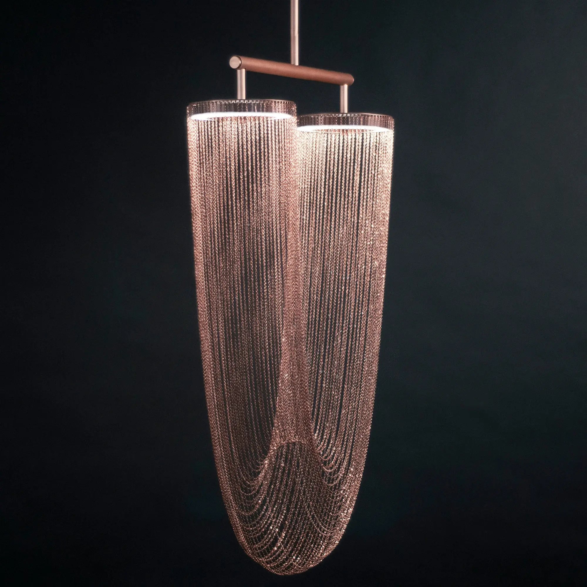LED Retro Iron Chain LED Chandelier ChandeliersLife®