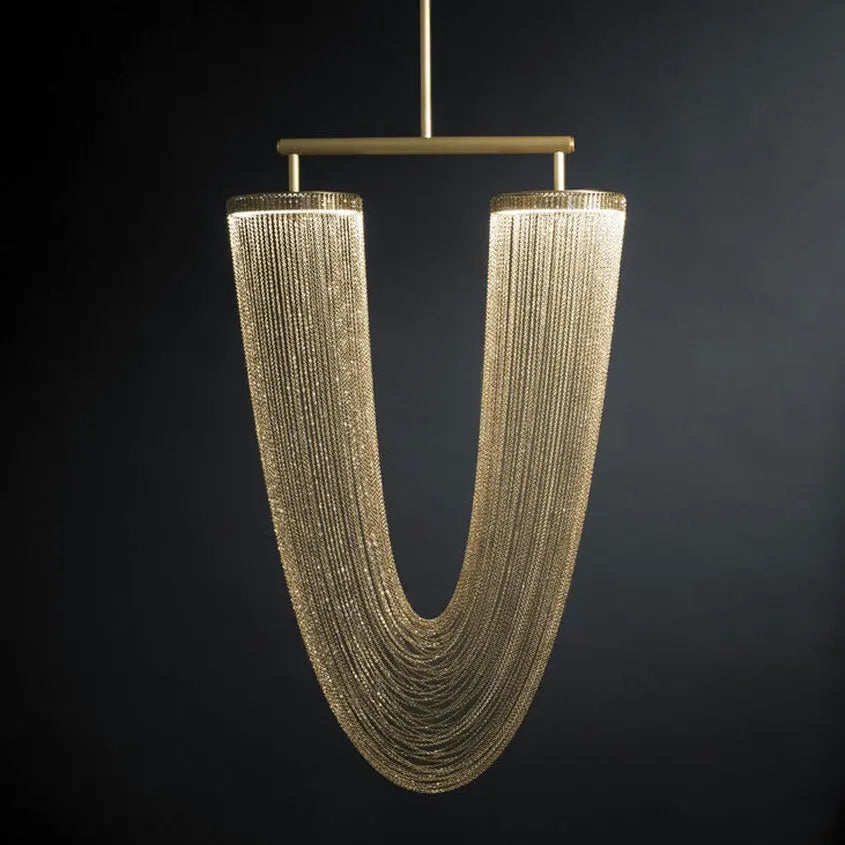 LED Retro Iron Chain LED Chandelier ChandeliersLife®