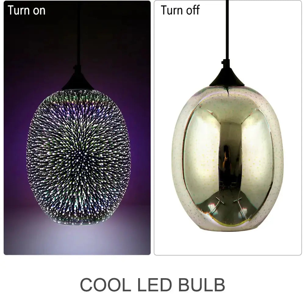 Modern 3D Colorful Pendant Lamp - Set ChandeliersLife®