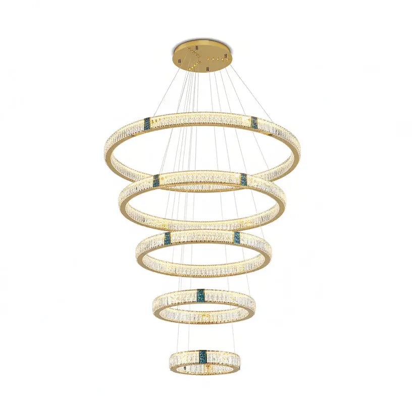 Golden Villa Ring Chandelier ChandeliersLife®