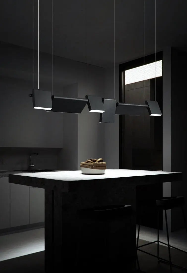 Postmodern Designer Industrial Pendant Lights Iron Art Acrylic Suspension Luminaire ChandeliersLife®